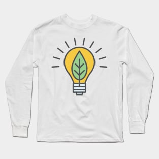 Green Light Environment Icon Long Sleeve T-Shirt